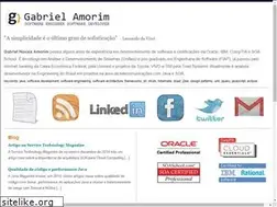 Sites similar to gabrielamorim.com