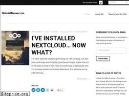 Sites similar to gabrielbeaver.me