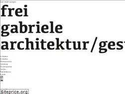 Sites similar to gabrielefrei.ch