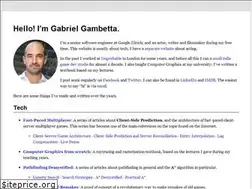 Sites similar to gabrielgambetta.com
