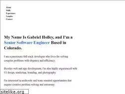Sites similar to gabrielholley.com