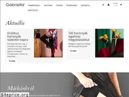 Sites similar to gabriellaharisnya.hu