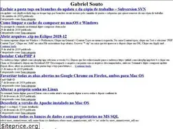 Sites similar to gabrielsouto.com