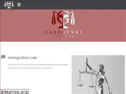 Sites similar to gabrovskilaw.com