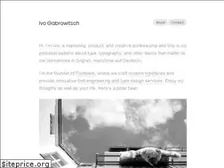 Sites similar to gabrowitsch.de