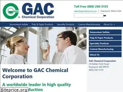 Sites similar to gacchemical.com