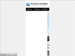 Sites similar to gacetaglobal.com