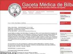 Sites similar to gacetamedicabilbao.eus