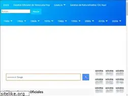 Sites similar to gacetaoficial.org