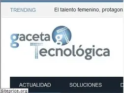 Sites similar to gacetatecnologica.com