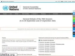 Sites similar to gadebate.un.org