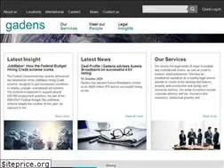 Sites similar to gadens.com