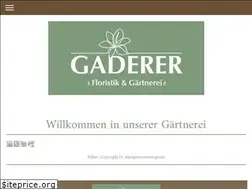 Sites similar to gaderer.info