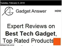 Sites similar to gadgetanswer.com