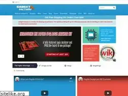Sites similar to gadgetfactory.net
