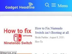 Sites similar to gadgetheadline.com