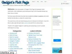 Sites similar to gadgetsfixitpage.com