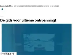 Sites similar to gadgetspullen.nl