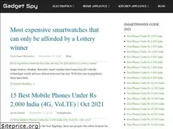 Sites similar to gadgetspy.in
