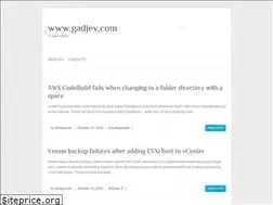 Sites similar to gadjev.com