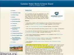 Sites similar to gadsdenwater.org