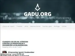 Sites similar to gadu.org