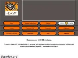 Sites similar to gaeelectronica.com