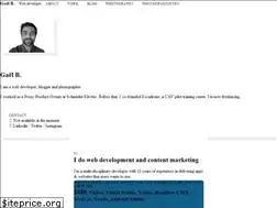 Sites similar to gaelbillon.com
