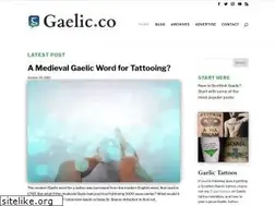 Sites similar to gaelic.co
