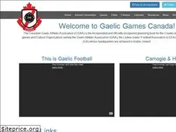 Sites similar to gaelicgamescanada.com