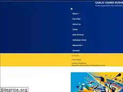 Sites similar to gaelicgameseurope.com