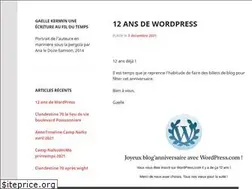 Sites similar to gaellekermen.net