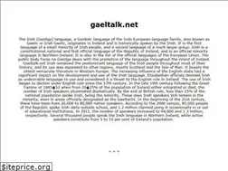 Sites similar to gaeltalk.net