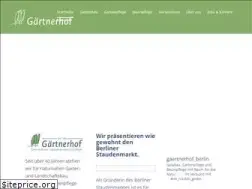 Sites similar to gaertnerhof-gmbh.de