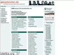 Sites similar to gaesdoncker.de
