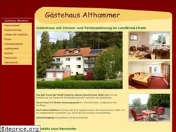 Sites similar to gaestehaus-althammer.de