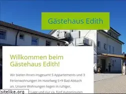 Sites similar to gaestehaus-edith.de