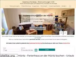 Sites similar to gaestehaus-mueritzsee.de