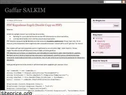 Sites similar to gaffarsalkim.blogspot.com