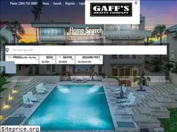 Sites similar to gaffsrealty.com