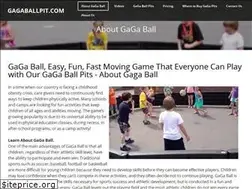 Sites similar to gagaballpit.com