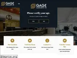 Sites similar to gagecannabisco.com