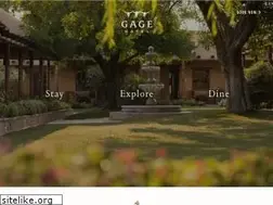 Sites similar to gagehotel.com