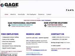 Sites similar to gagepersonnel.com