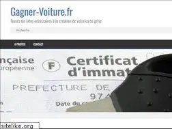 Sites similar to gagner-voiture.fr