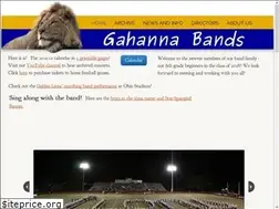 Sites similar to gahannabands.org