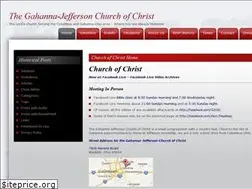 Sites similar to gahannajeffersonchurchofchrist.org
