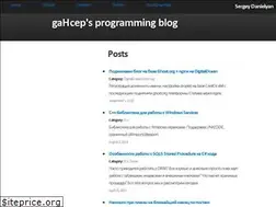 Sites similar to gahcep.github.io