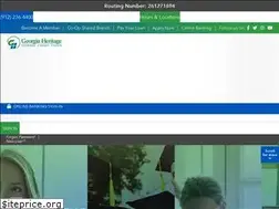 Sites similar to gaheritagefcu.org