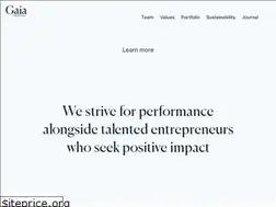 Sites similar to gaiacap.co